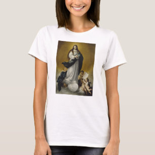 Oskulden av den obefläckade befruktningen tee shirt