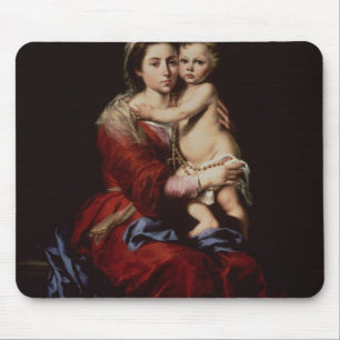 Oskulden av radbandet, c.1650 musmatta