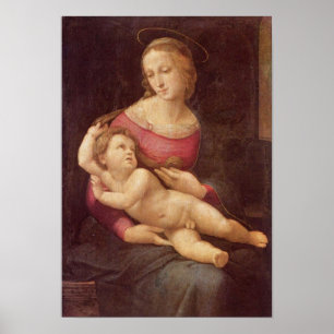Oskulden (Bridgewateren Madonna) vid Raphael Poster