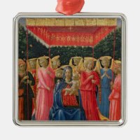 Oskulden och barnet med änglar, c.1440-50