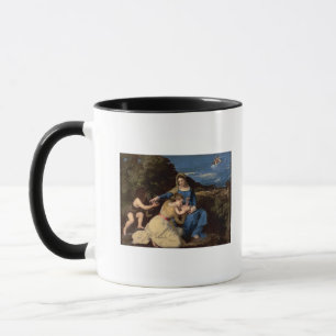 Oskulden och barnet med Saints, 1532 Mugg
