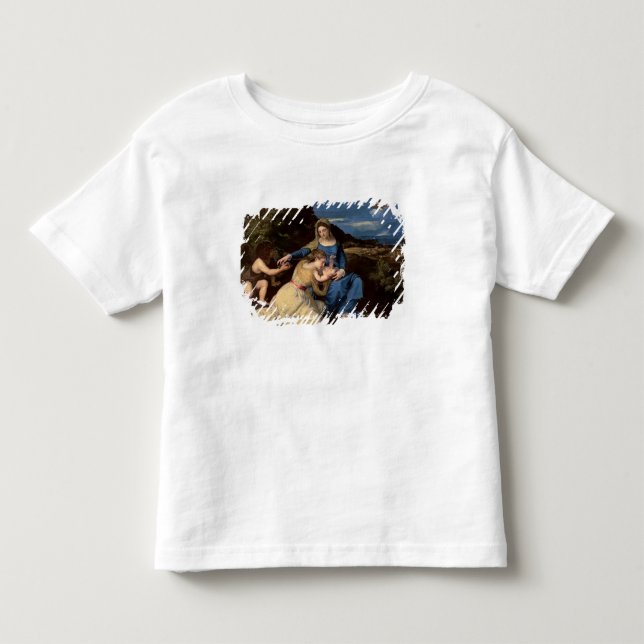 Oskulden och barnet med Saints, 1532 Tee Shirt (Framsida)