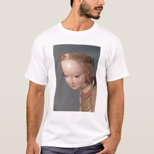 Oskulden och barnet, specificerar av huvudet av tee shirt (Framsida)