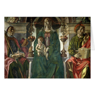 Oskulden och saintsna, 1474 hälsningskort
