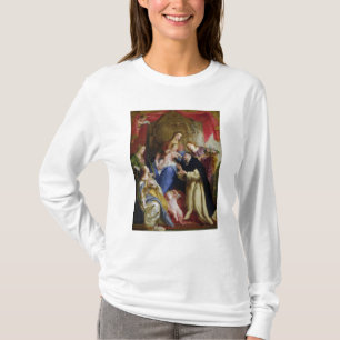 Oskulden som erbjuder radbandet tee shirt