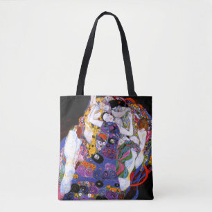 Oskulden vid Gustav Klimt konst Tygkasse