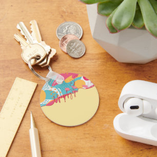 Oskuldslös djärv feministisk utsaga nyckelring