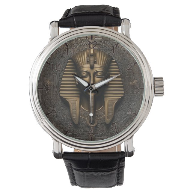 Oskyddad Elegance: Pharaoh's Mystique Watch Armbandsur (Framsida)