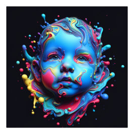 Oskyldiga drömmar - AI på jobbet Fototryck