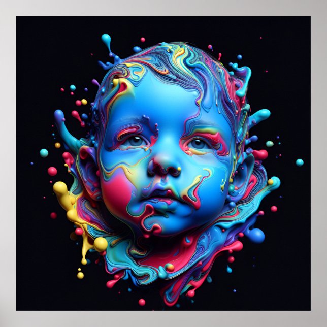 Oskyldiga drömmar - AI på jobbet Poster (Framsidan)