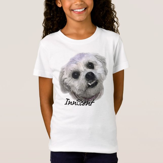 Oskyldiga ögon tee shirt (Framsida)