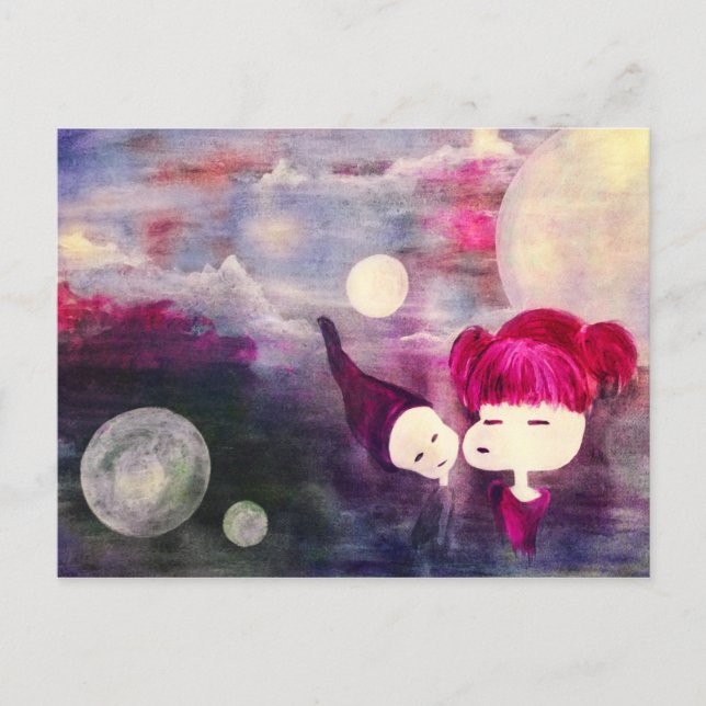 oskyldiga pussar vykort (Framsida)