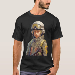 Oskyldiga Valor Den modiga resan i en ung S T Shirt
