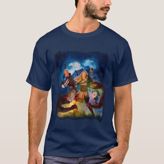 Osläckbar flamma - T-Shirt (Framsida)