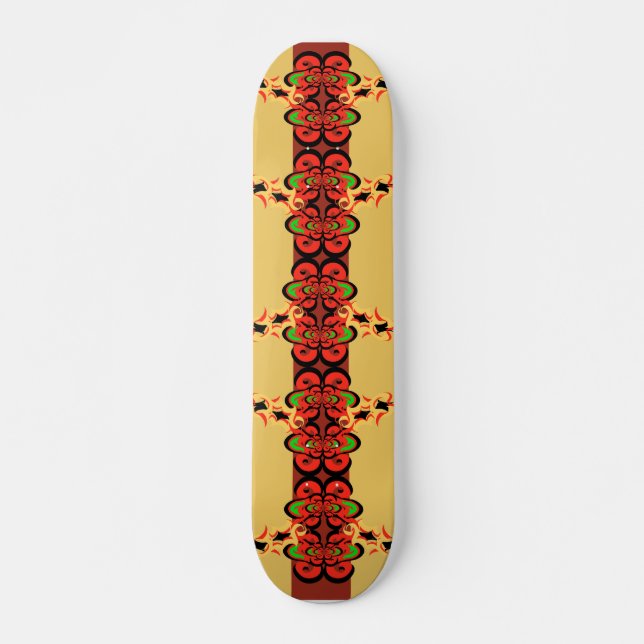 Osläppt Skateboard Bräda 21,5 Cm (Framsida)