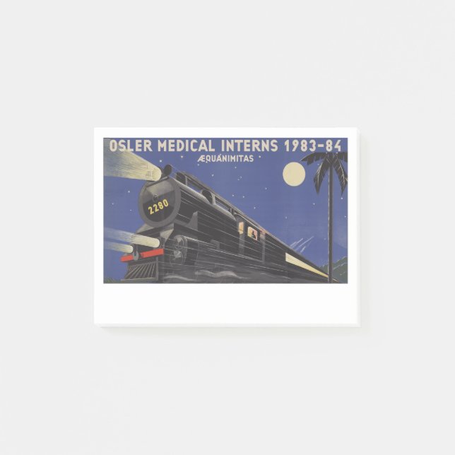 Osler allmäntjänstgörande läkare som Posta-Det Post-it Block (Framsida)