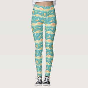 Ösliv är synonymt med strandliv leggings