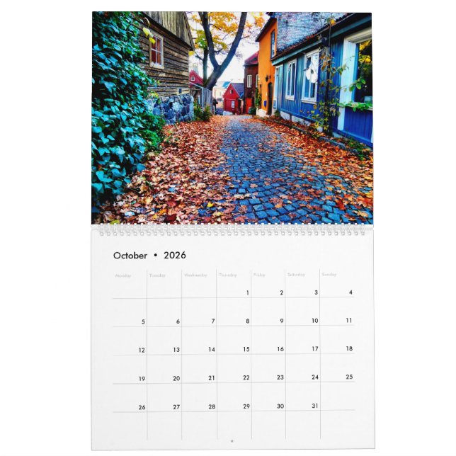 Oslo Calendar Kalender (Oct 2026)