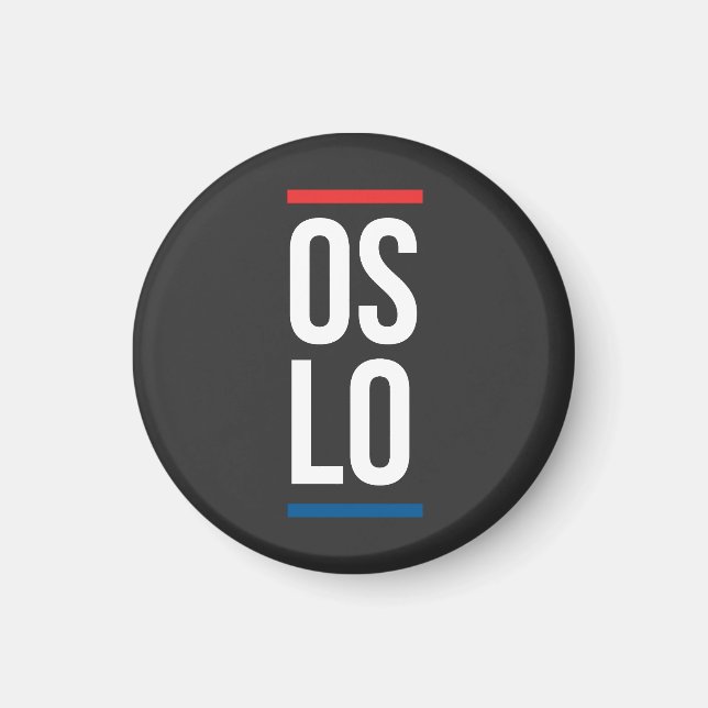 Oslo City Design  Magnet (Framsidan)