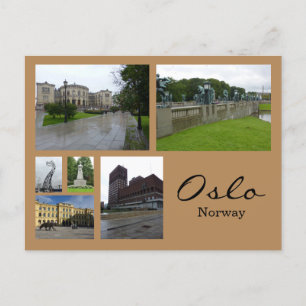 Oslo Collage 1 Vykort