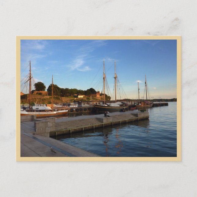 Oslo Harbour Vykort (Framsida)