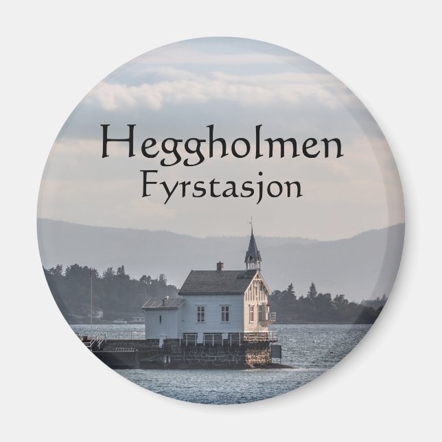 Oslo Lighthouse Magnet (Framsidan)