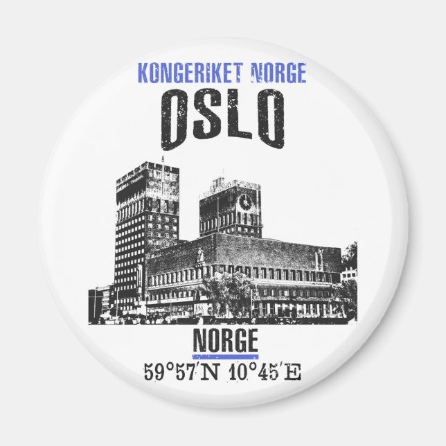 Oslo Magnet (Framsidan)