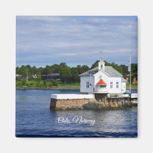 Oslo, Norge fjord Poster Magnet