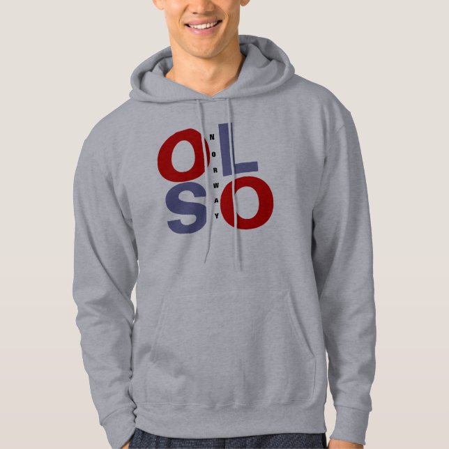 OSLO-NORGE HOODIE (Framsida)