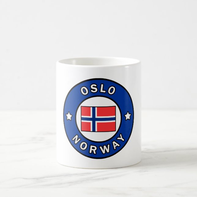 Oslo-Norge Kaffemugg (Center)