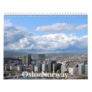 Oslo-Norge Kalender