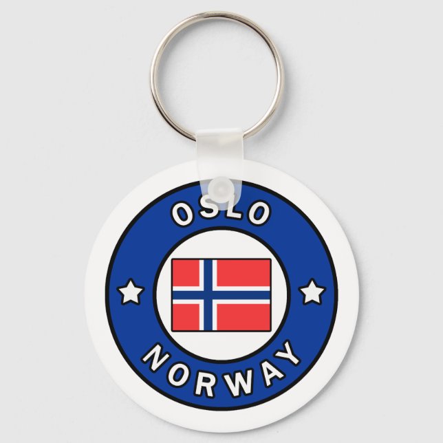 Oslo-Norge Nyckelring (Framsida)