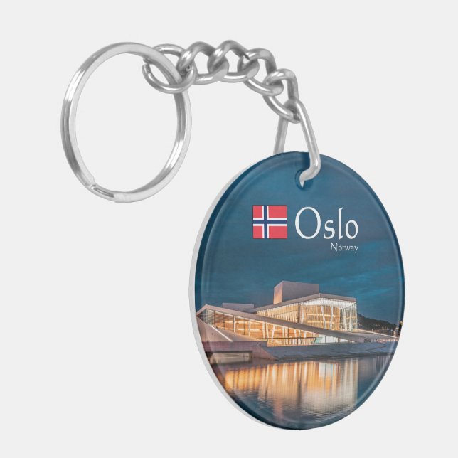 Oslo Norge Souvenir (Vänstra Framsidan)
