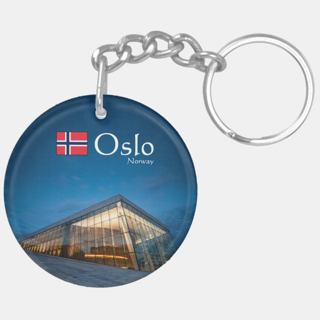 Oslo Norge Souvenir (Vänster Baksida)