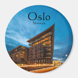 Oslo Norge Souvenir Magnet