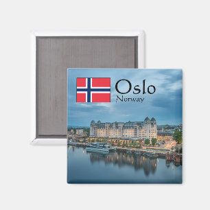 Oslo Norge Souvenir Magnet