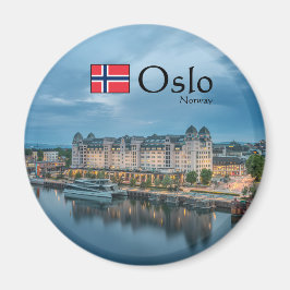 Oslo Norge Souvenir Magnet