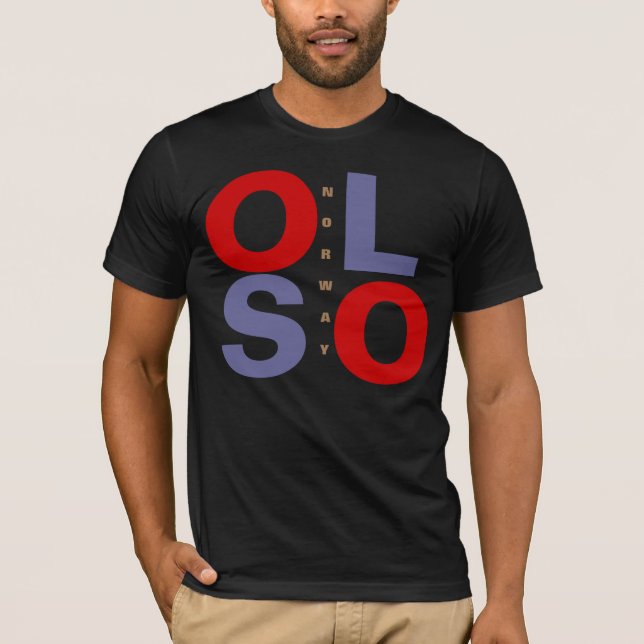 OSLO-NORGE T SHIRT (Framsida)