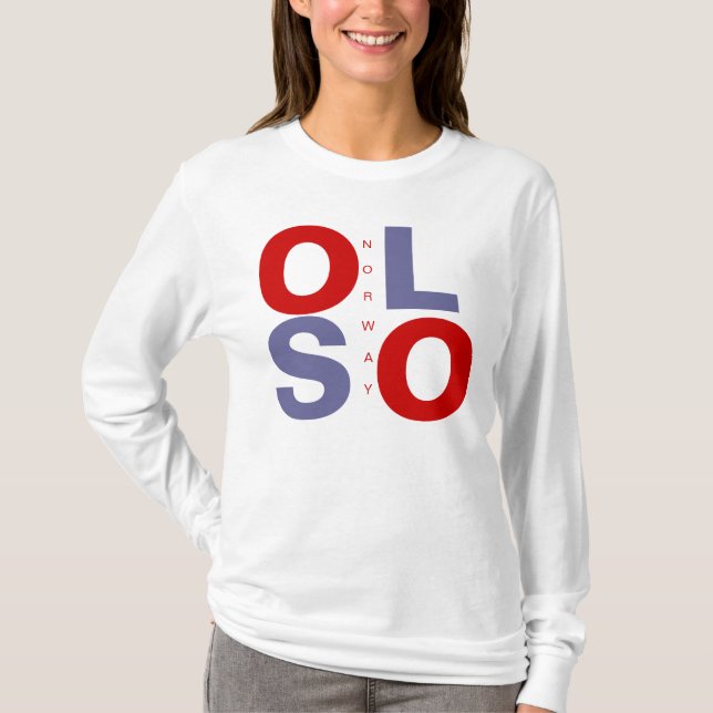 OSLO NORGE TEE (Framsida)