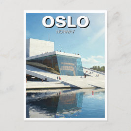 Oslo Norge Travel Vykort