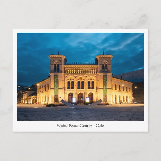 Oslo Norge Vykort (Framsida)