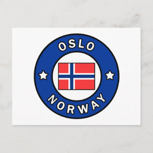 Oslo-Norge Vykort
