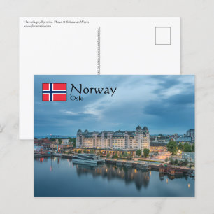 Oslo-Norge Vykort