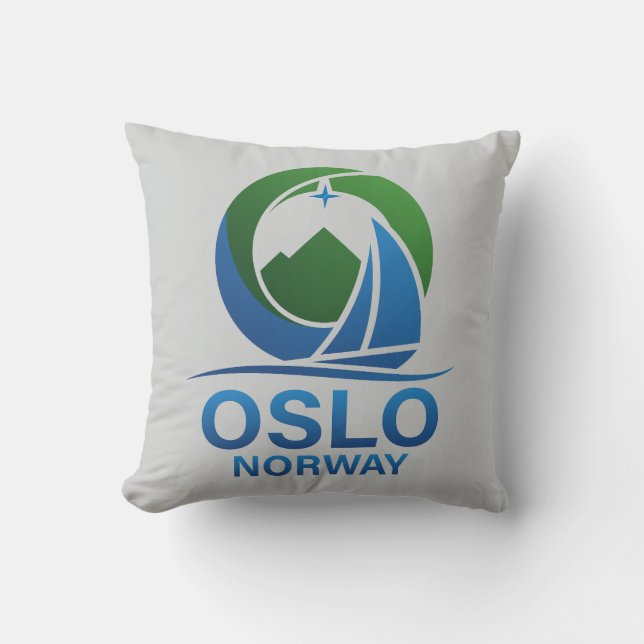 Oslo Norway Europe Kudde (Framsida)