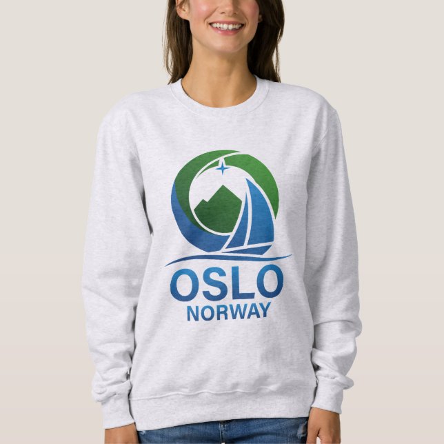 Oslo Norway Europe T Shirt (Framsida)