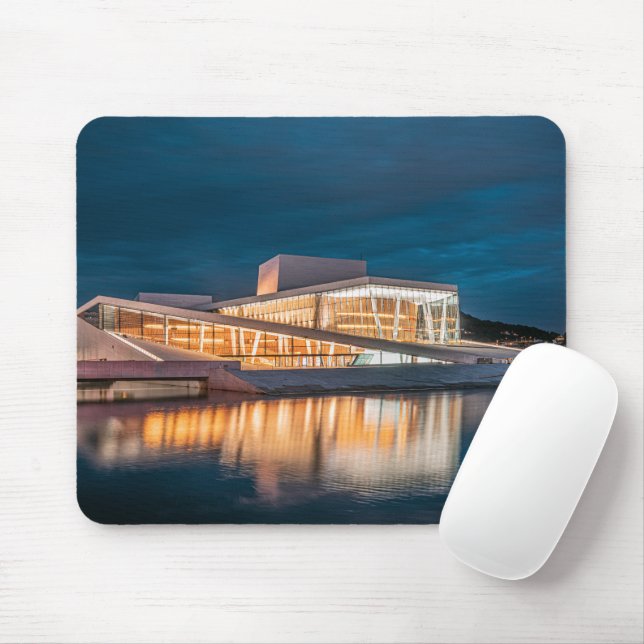 Oslo Opera House Musmatta (Med mus)