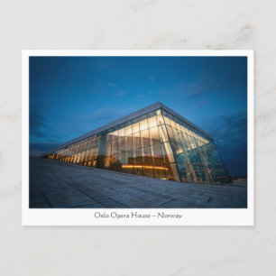 Oslo Opera House Vykort