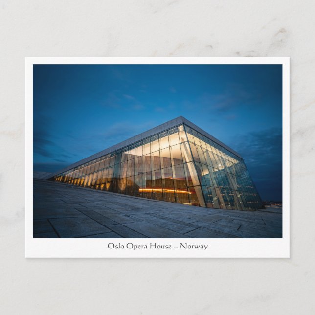 Oslo Opera House Vykort (Framsida)
