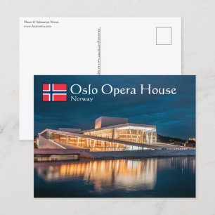 Oslo Opera House Vykort