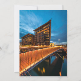 Oslo på natten, Norge Kort